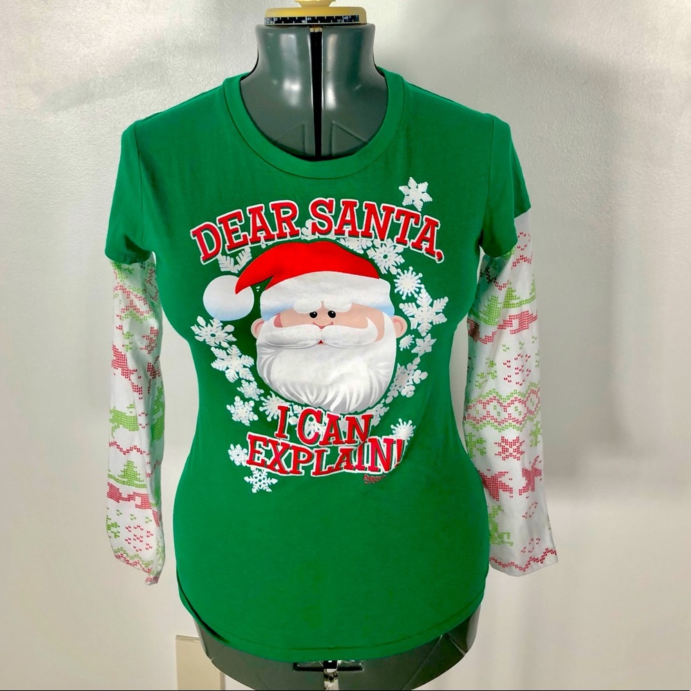 Rudolph the Red Nosed Reindeer Santa Shirt. 2000.
